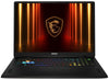 MSI Vector A18 HX gaming laptop with RGB backlit keyboard.
 MSI Vector A18 HX gaming laptop with RGB backlit keyboard.