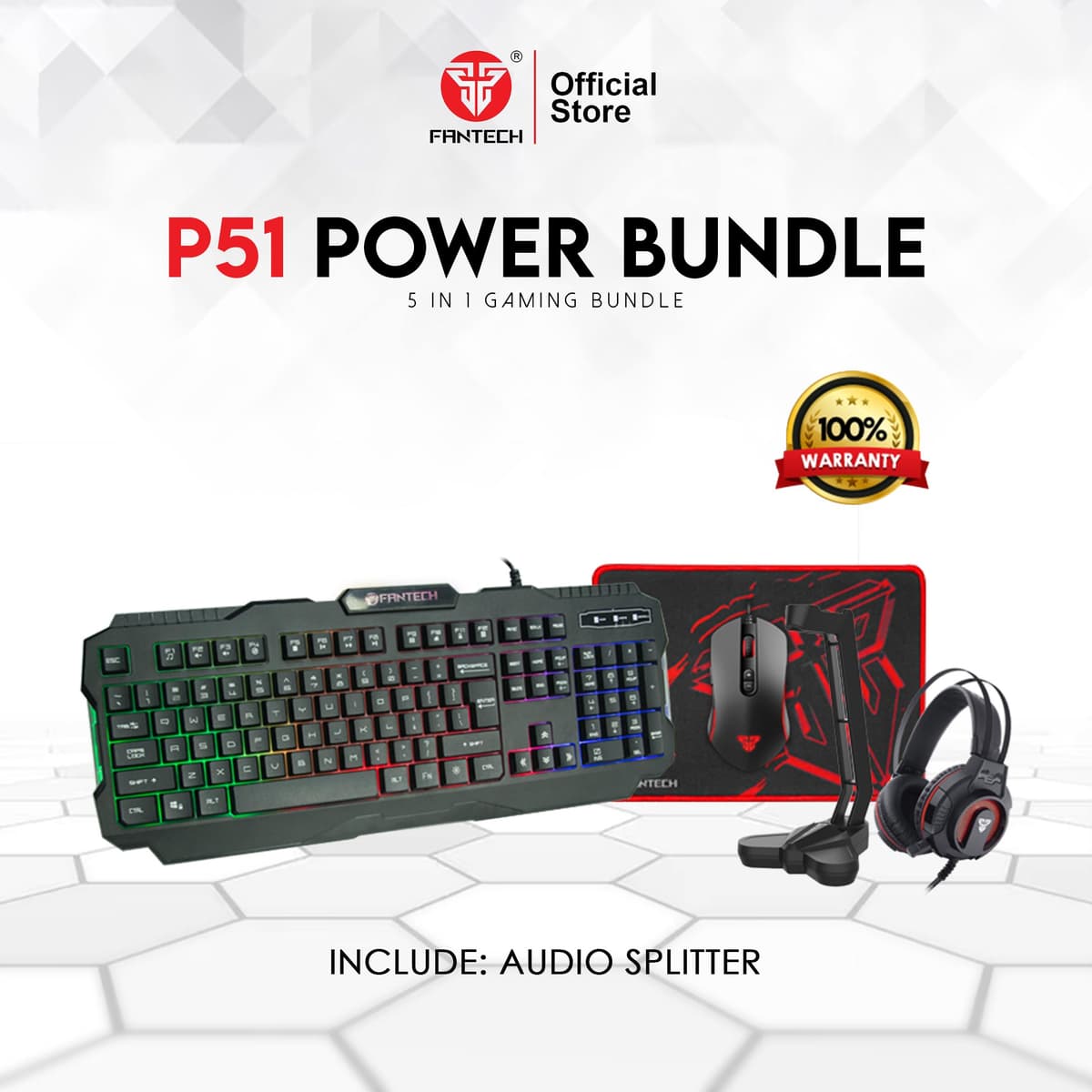 FANTECH P51 5-in-1 Combo