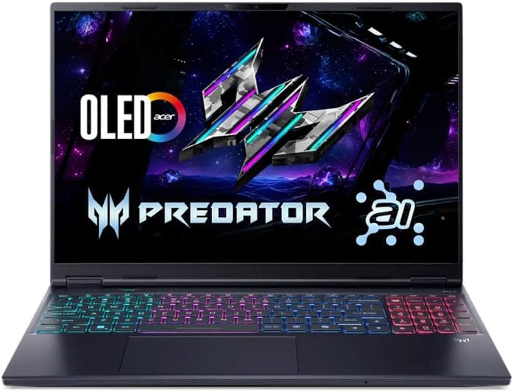 Acer Predator Helios Neo 16S AI Ultra 9 275HX 16GB 1TB 16" OLED 240Hz RTX 5060 8GB US Backlit RGB Win11 - 3