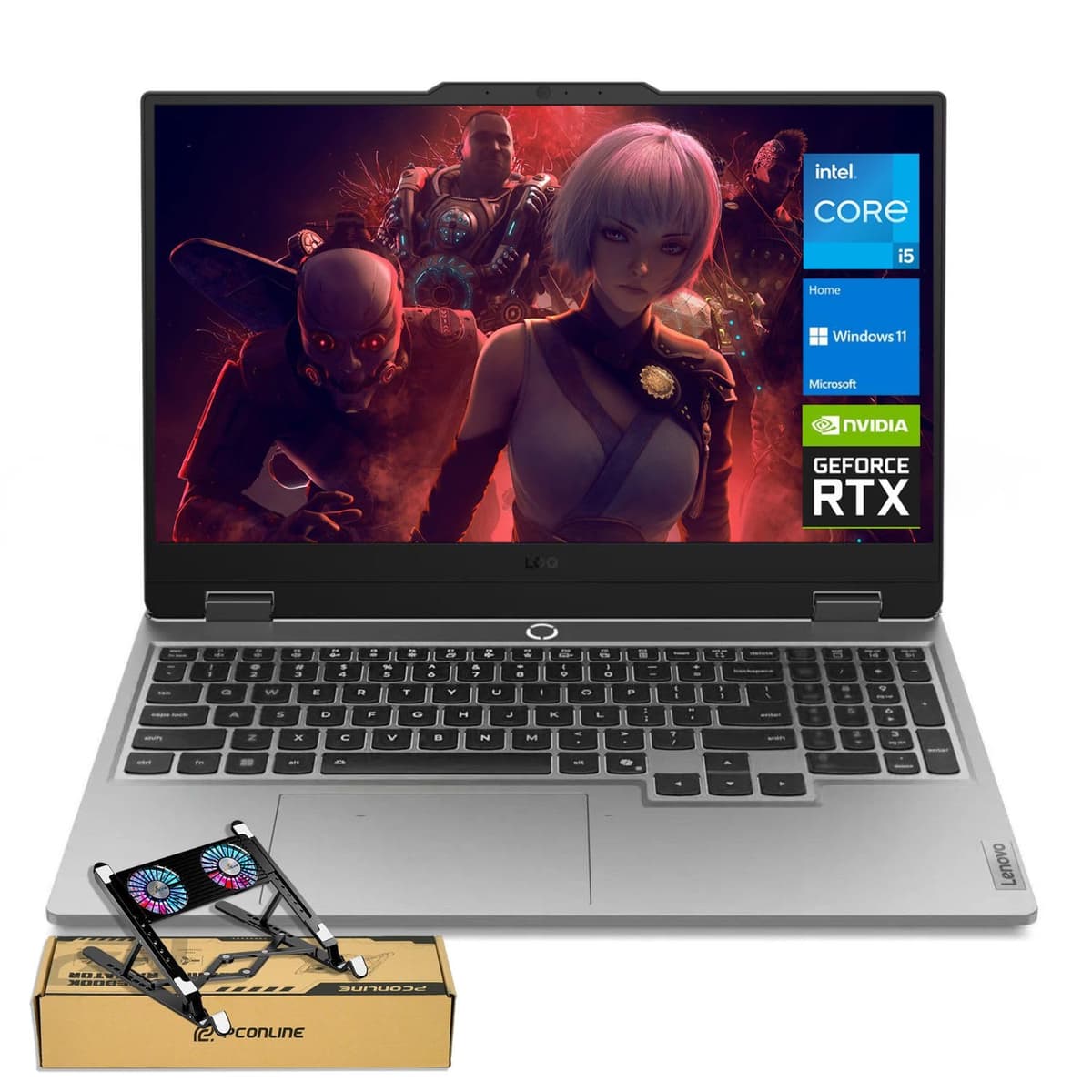 Lenovo LOQ 15IRX10 Gaming Laptop i5-13450HX RTX 5050 16GB RAM 512GB SSD 144Hz