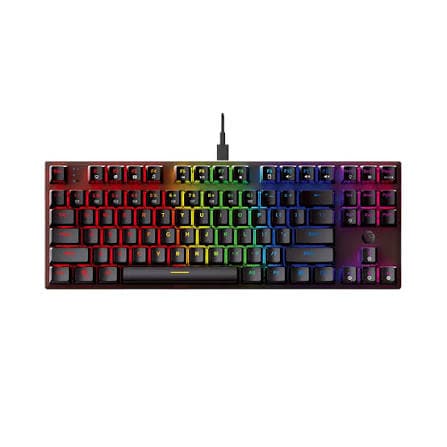 Fantech MAXFIT87 MK856 Mechanical Keyboard RGB Red Switch TKL