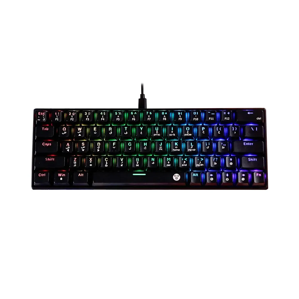 Fantech Atom63 MK859 Mechanical Gaming Keyboard 60% RGB 63 Keys