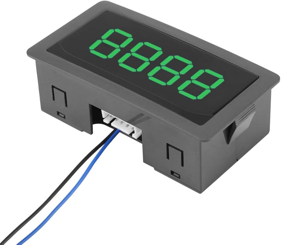 Counter Display Unit CDU 4-Digit LED Arabic English Display - 2