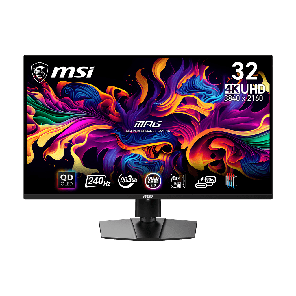 MSI MPG 321URXW QD-OLED Monitor 32 Inch 240Hz 0.03ms 4K UHD