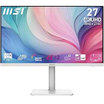 MSI MAG MD272UDRF Monitor 27 Inch 4K 60Hz 1ms IPS UHD