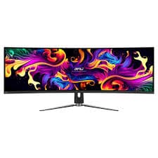 MSI MAG 491CQP QD-OLED Monitor 49 Inch 144Hz 0.03ms 5120x1440 Ultrawide