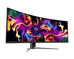 MSI MAG 491CQP QD-OLED Monitor 49 Inch 144Hz 0.03ms 5120x1440 Ultrawide - 2