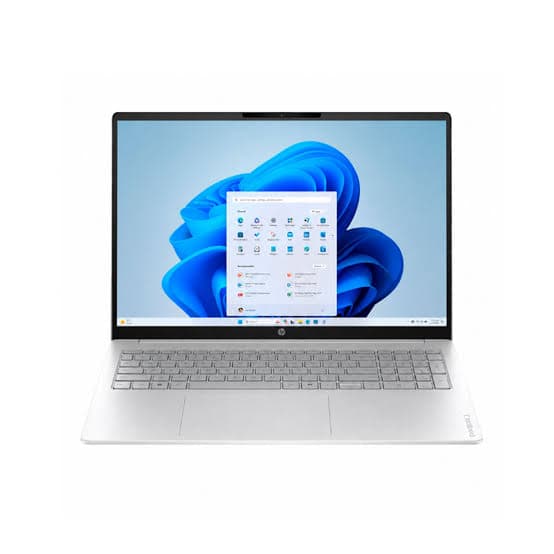 HP - OmniBook 3 16-BY0015" 2K Touchscreen Laptop - AMD Ryzen 5 40  - 8GB Memory - 256GB SSD - Glacier Silver
