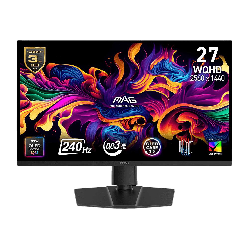 MSI MAG 273QP QD-OLED X24 240Hz 0.03 Ms OLED Gaming Monitor