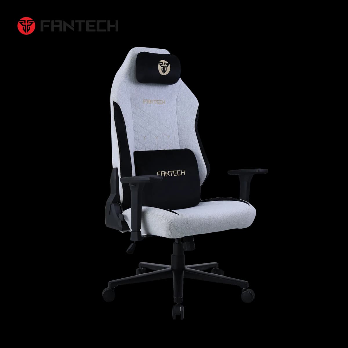 Fantech GC284 NEO ARC Gaming Chair (Magnetic memory foam headrest & lumbar pillow) - 2