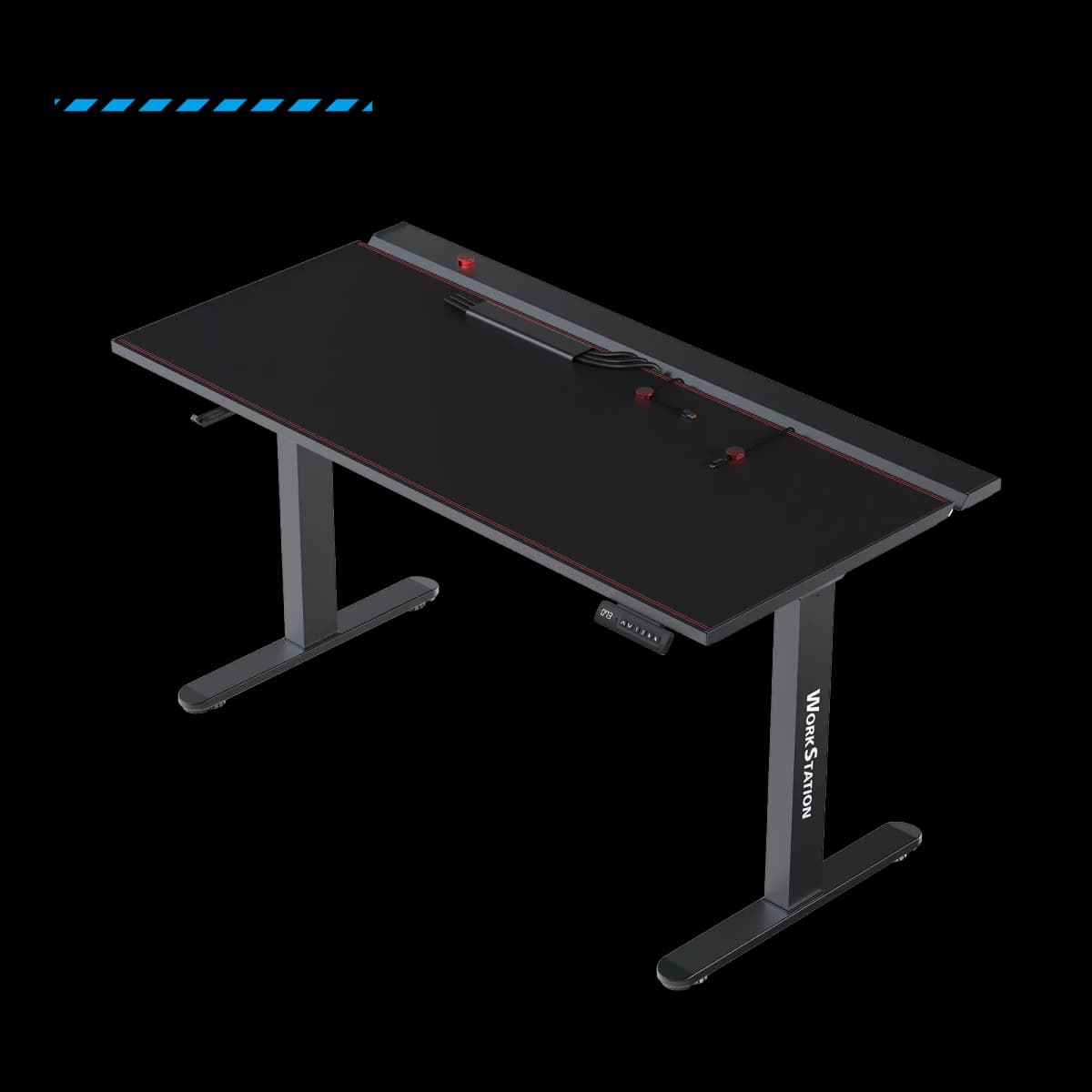 FANTECH DW114 DUBLIN Workstation Dual Motor Adjustable Rising Magnetic Des