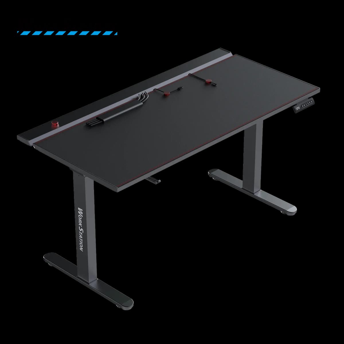 FANTECH DW114 DUBLIN Workstation Dual Motor Adjustable Rising Magnetic Des - 5
