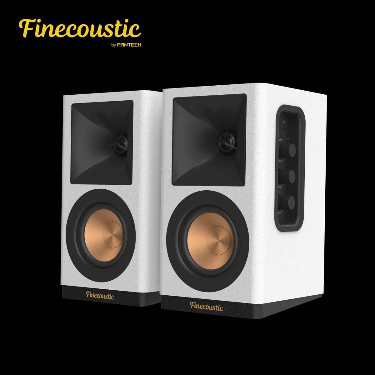 FANTECH Finecoustic FBB302 HAKO STUDIO 302 Stereo Speakers (6-Connection Mode)