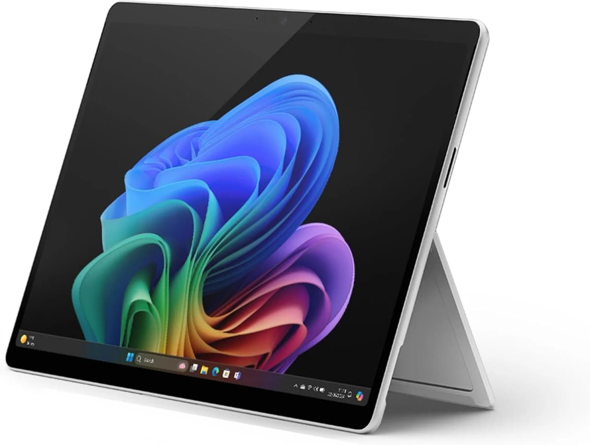 Microsoft Surface Pro 11 Copilot+ PC, 13" LCD 120Hz Touchscreen, Snapdragon X Elite, 16GB RAM, 512GB SSD,Shared Qualcomm Adreno Graphics, Windows 11 Pro, Platinum