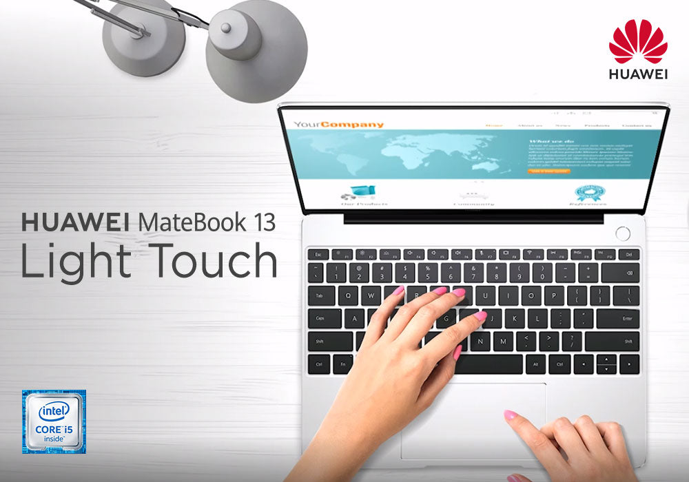 HUAWEI MateBook 13 - كمبيوتر محمول رفيع وخفيف الوزن