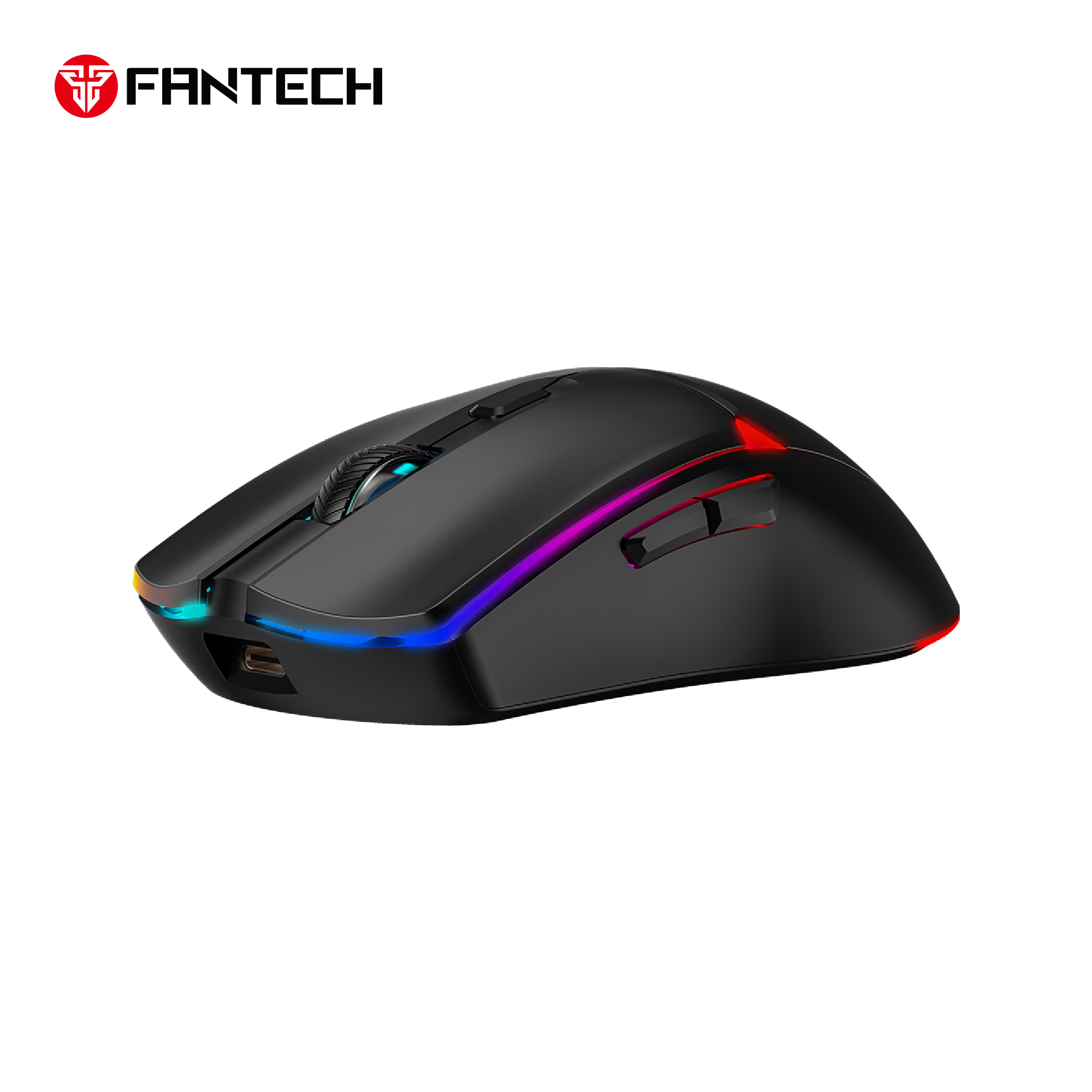 FANTECH WG7V2 CRYPTO II Wireless Gaming Mouse White - Black