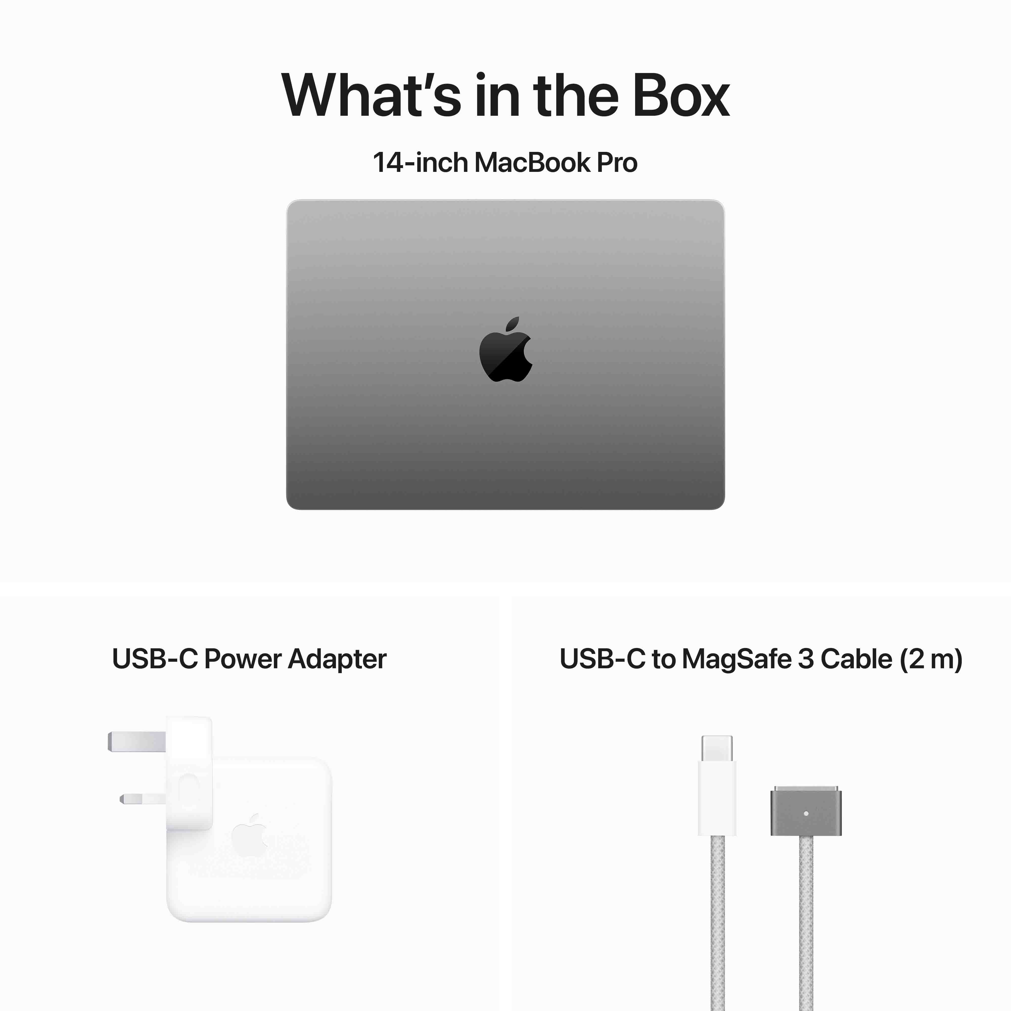 Apple MacBook Pro MTl83AB/A - Apple M3 (8 Core CPU), RAM 8GB , 1TB SSD , GPU (10‑core) 14.2 Liquid Retina XDR Screen Space Grey