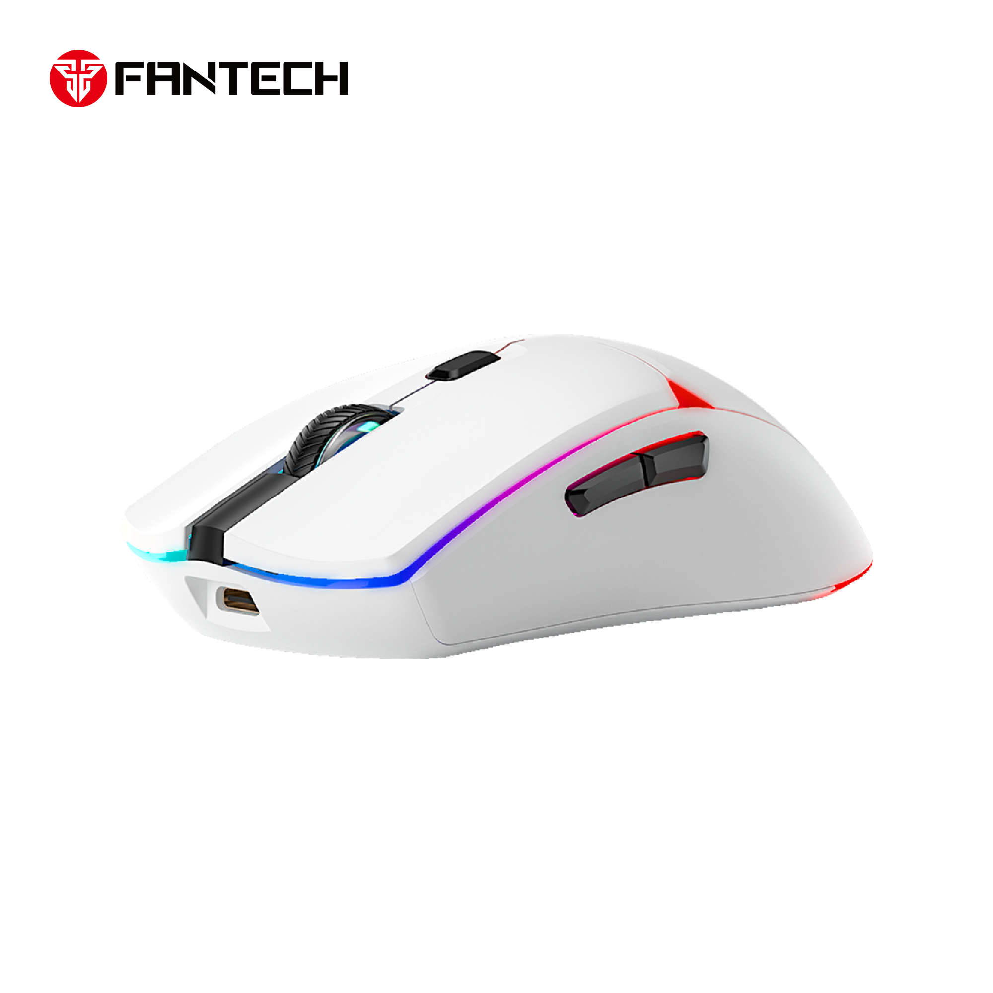FANTECH WG7V2 CRYPTO II Wireless Gaming Mouse White - Black