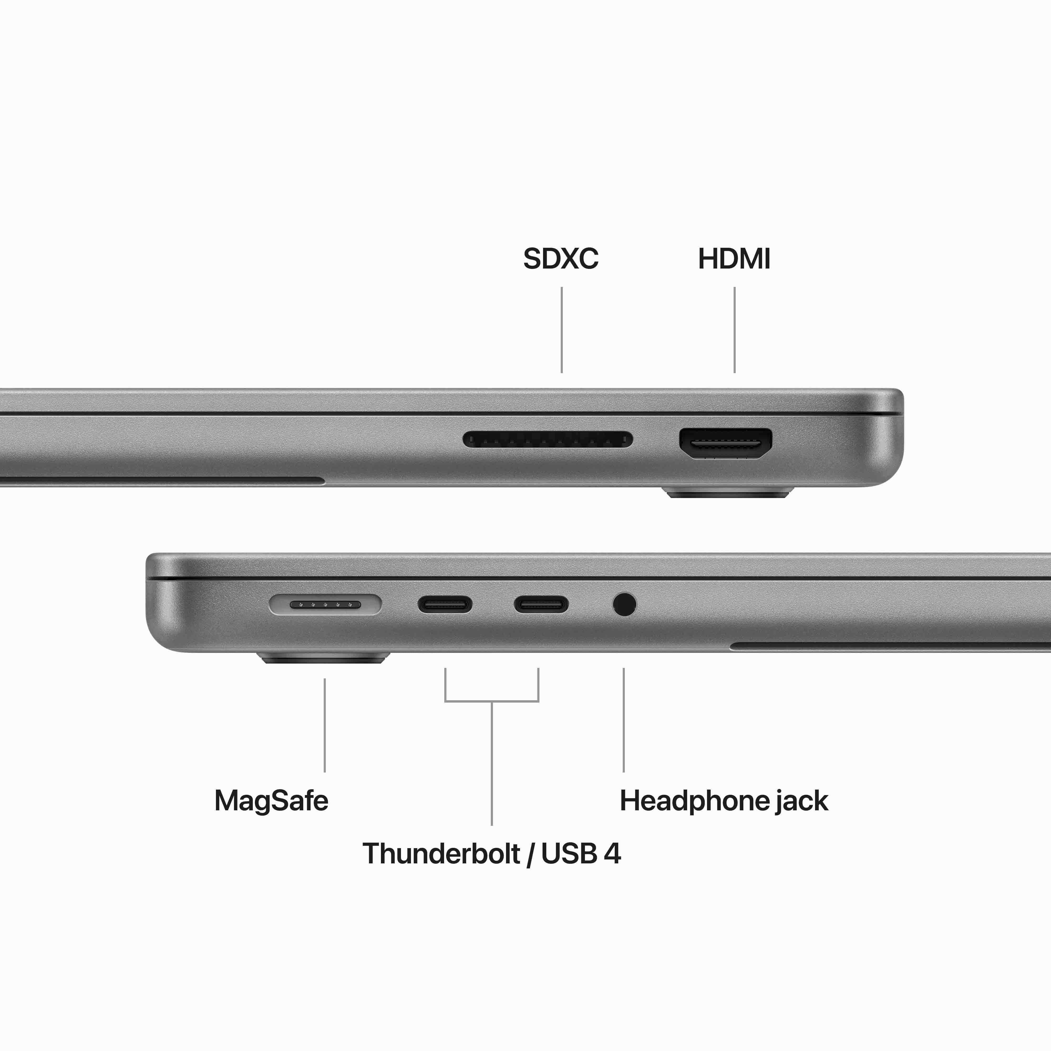 Apple MacBook Pro MTl83AB/A - Apple M3 (8 Core CPU), RAM 8GB , 1TB SSD , GPU (10‑core) 14.2 Liquid Retina XDR Screen Space Grey