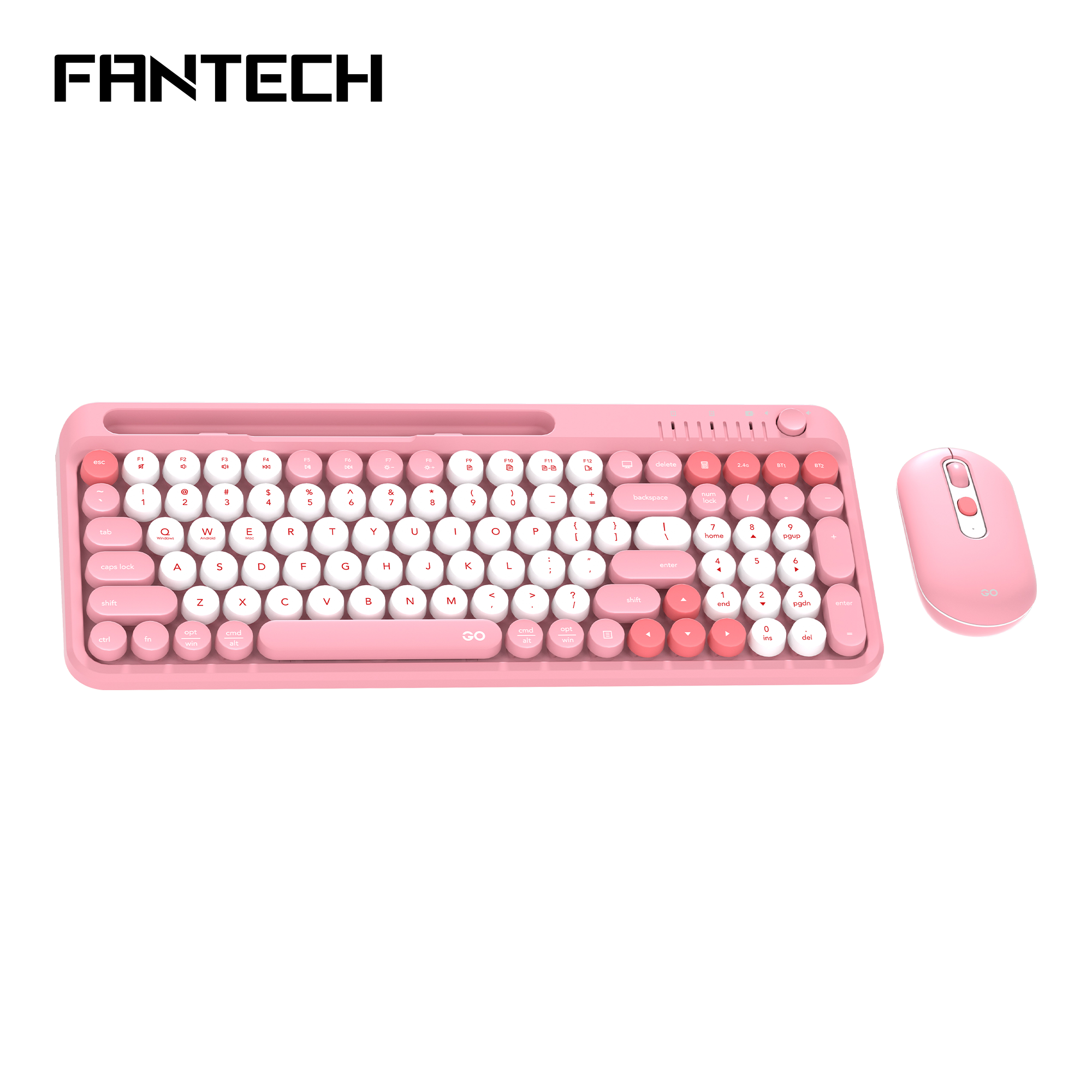 Fantech GO MACHI 101 WK899 Wireless Mouse Keyboard Combo