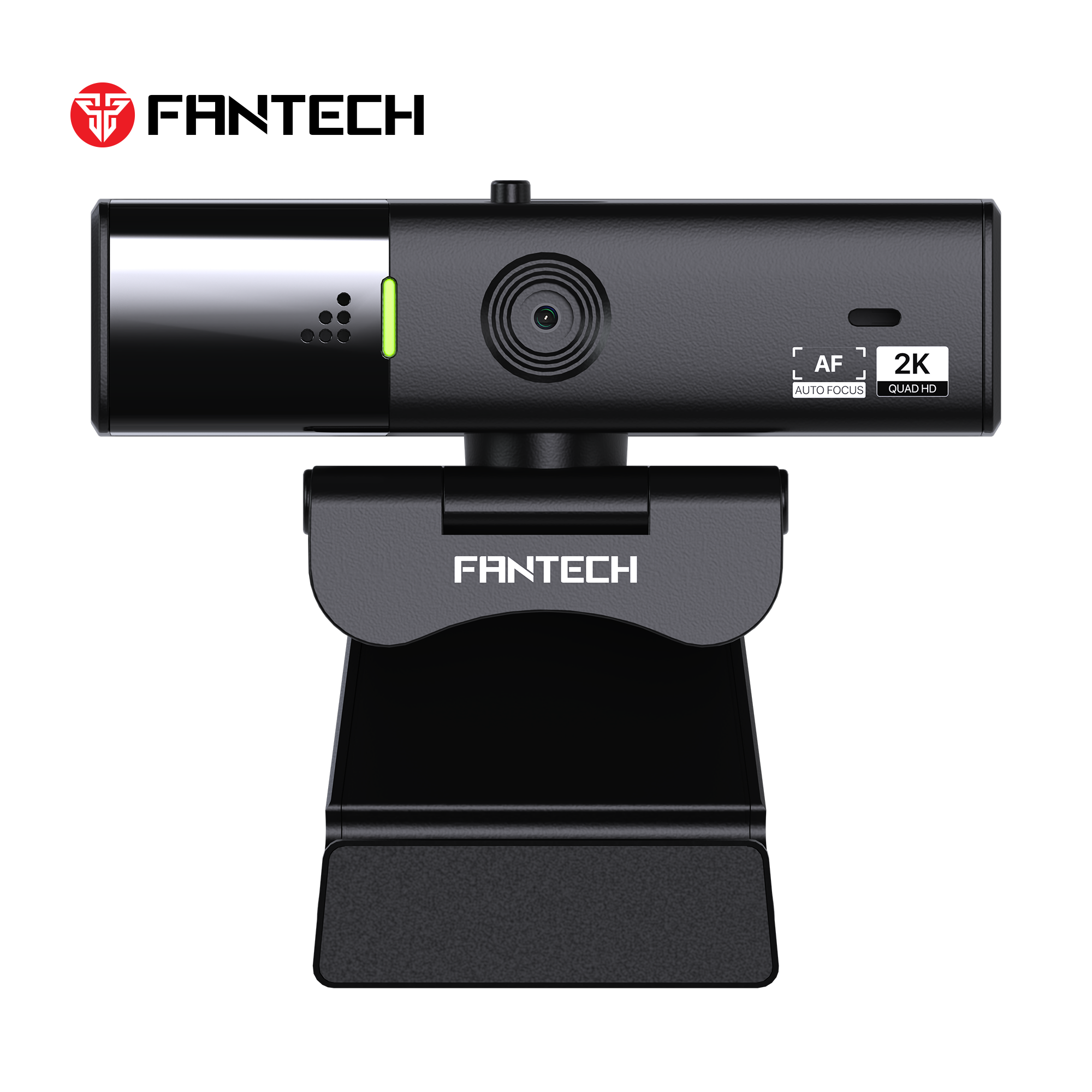 Fantech Luminous C50 C-50 Webcam 2k Quad HD 60FPS 1080p Auto Focus with Privacy Shutter - C50 Black