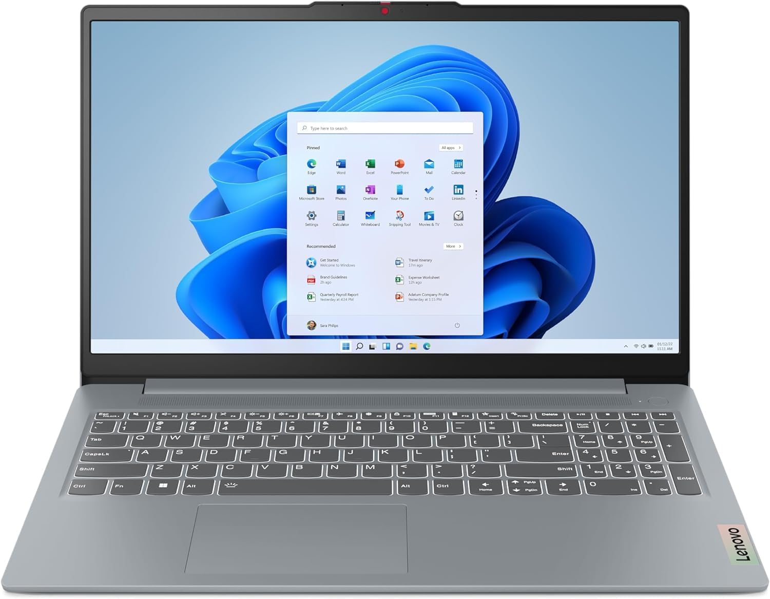 Lenovo IdeaPad Slim 3 15ABR8 2024 Laptop, 8-Core AMD Ryzen 7 7730U, 15.6