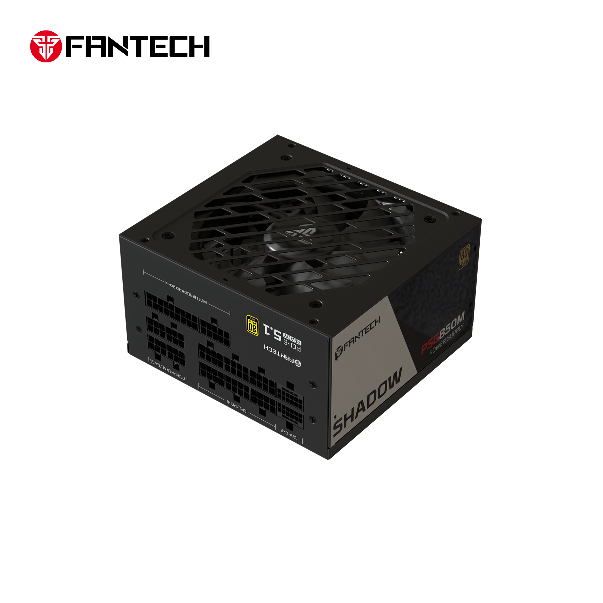 FANTECH PSG850M SHADOW GOLDFULL MODULAR POWER SUPPLY