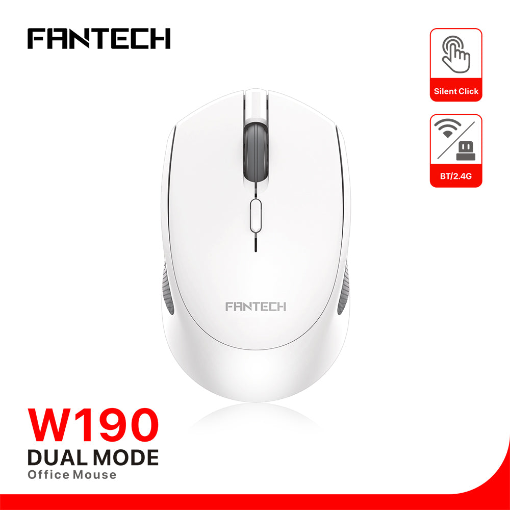 FANTECH W190 SILENT SWITCH AMBIDEXTROUS OFFICE