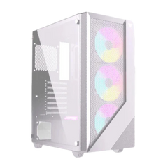 Fantech AERO CG77 Tempered Glass Casing Komputer PC Gaming Case TemperGlass Casing Komputer PC Gaming Case Temper