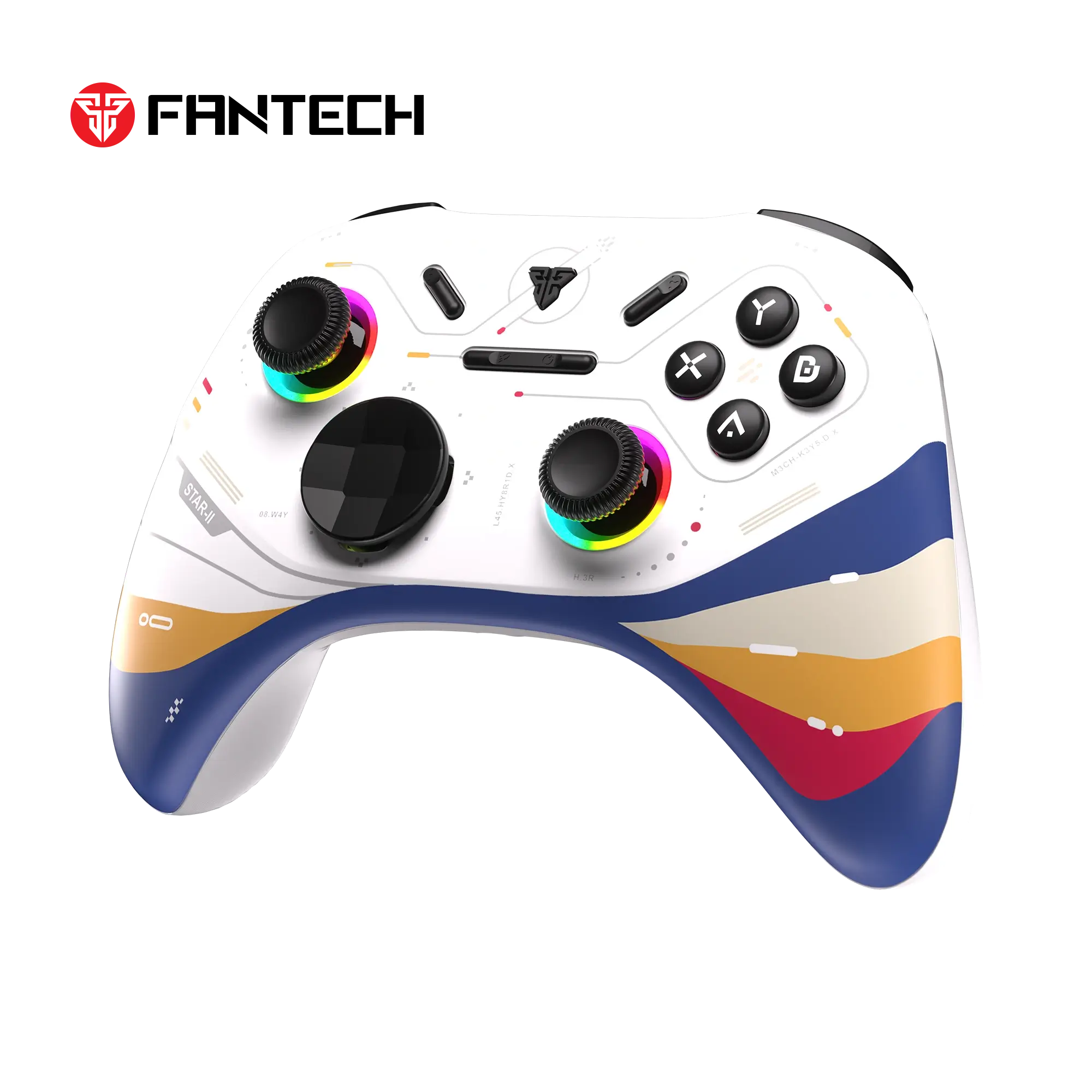 FANTECH EOS PRO II WGP15 V2 WIRELESS GAMEPAD STAR TO WHITE