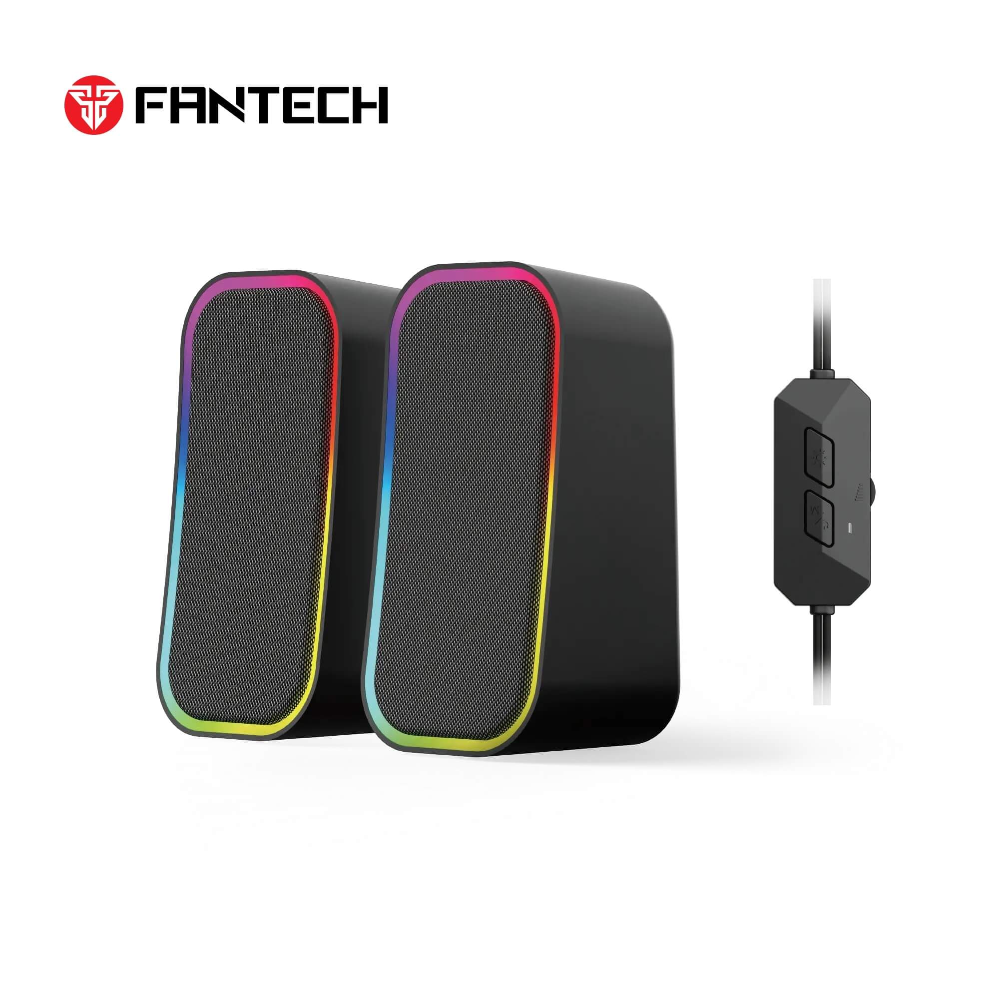 FANTECH GS304 GROOVE DUAL MODE CONNECTION GAMING SPEAKER - BLACK