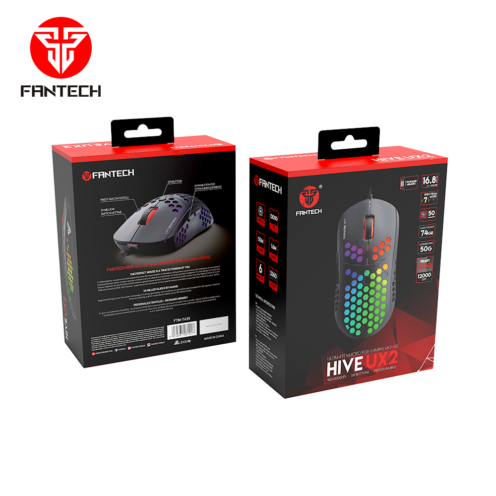 FANTECH HIVE UX2 GAMING MOUSE