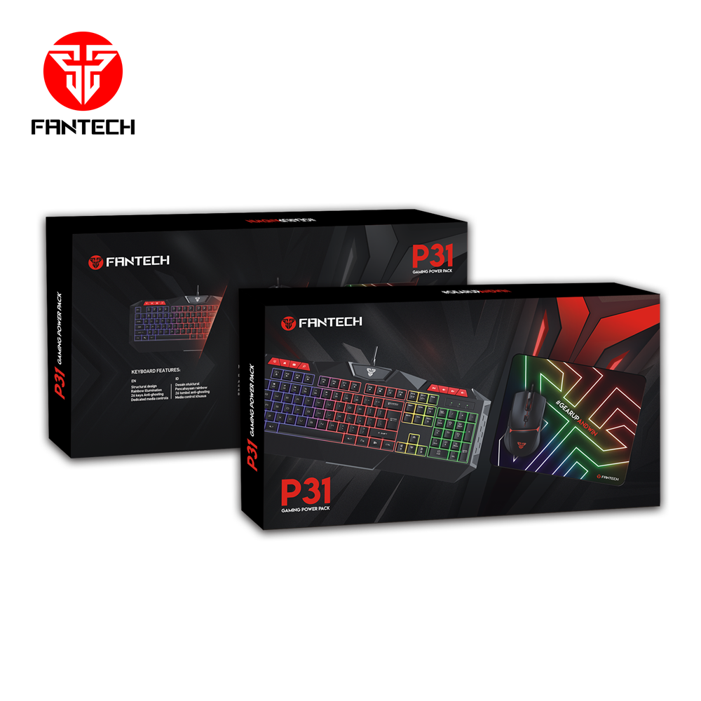 Fantech P31 Gaming Backlight Wired Set