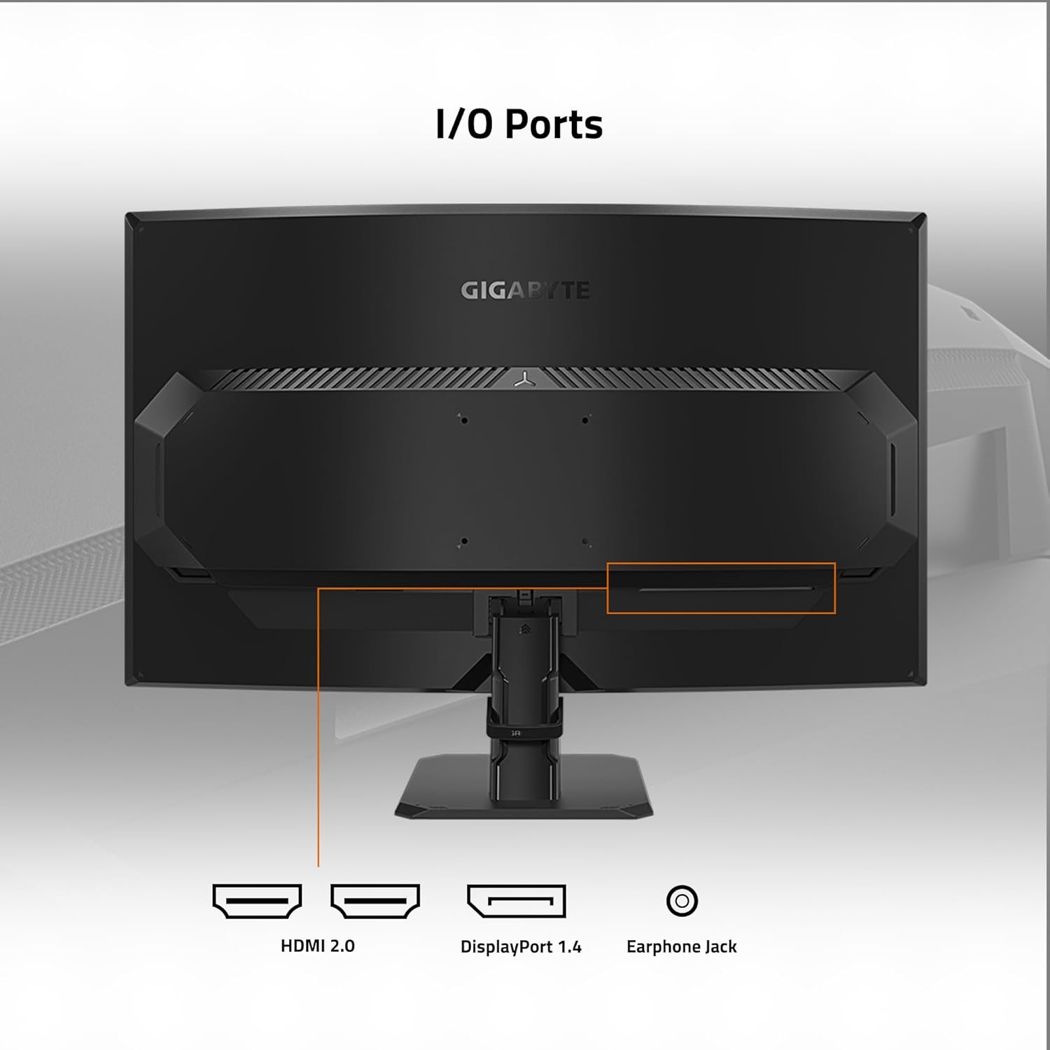 GIGABYTE 32-inch QHD Curved Gaming Monitor with 165Hz refresh rate, 1ms response time, and AMD Free Sync Premium technology for smooth and immersive gameplay. Ideal for gamers and professionals seeking high performance.