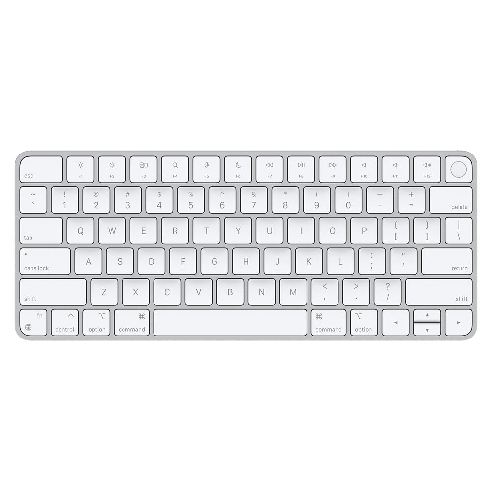 Apple Magic Keyboard, top view.