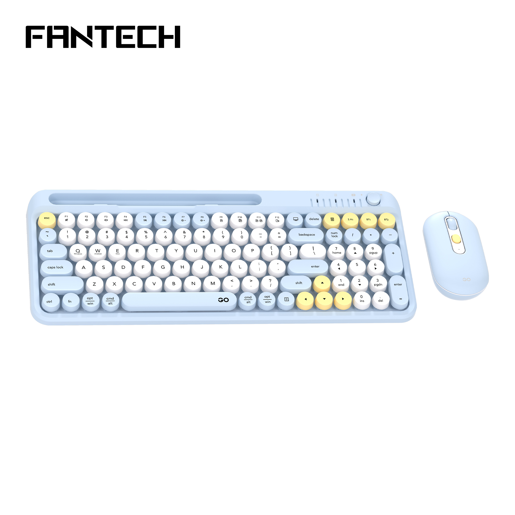 Fantech GO MACHI 101 WK899 Wireless Mouse Keyboard Combo