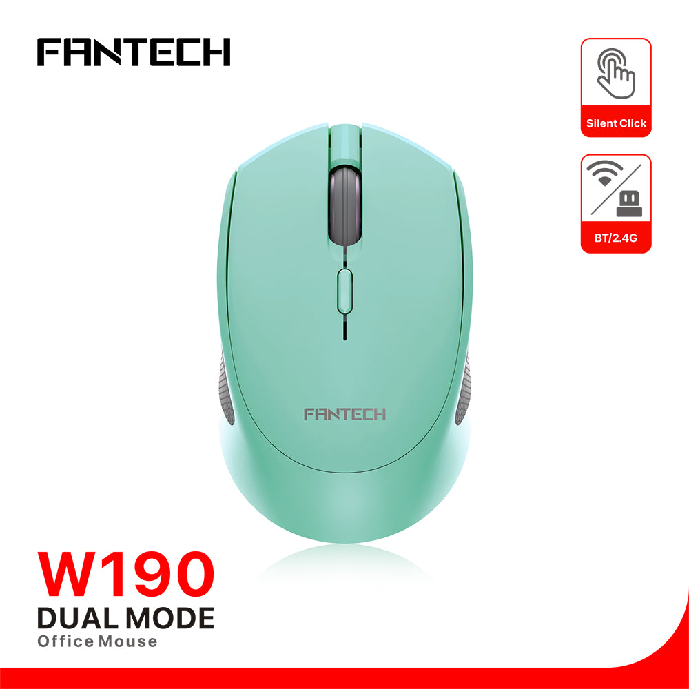 FANTECH W190 SILENT SWITCH AMBIDEXTROUS OFFICE