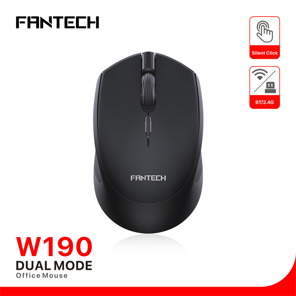 FANTECH W190 SILENT SWITCH AMBIDEXTROUS OFFICE