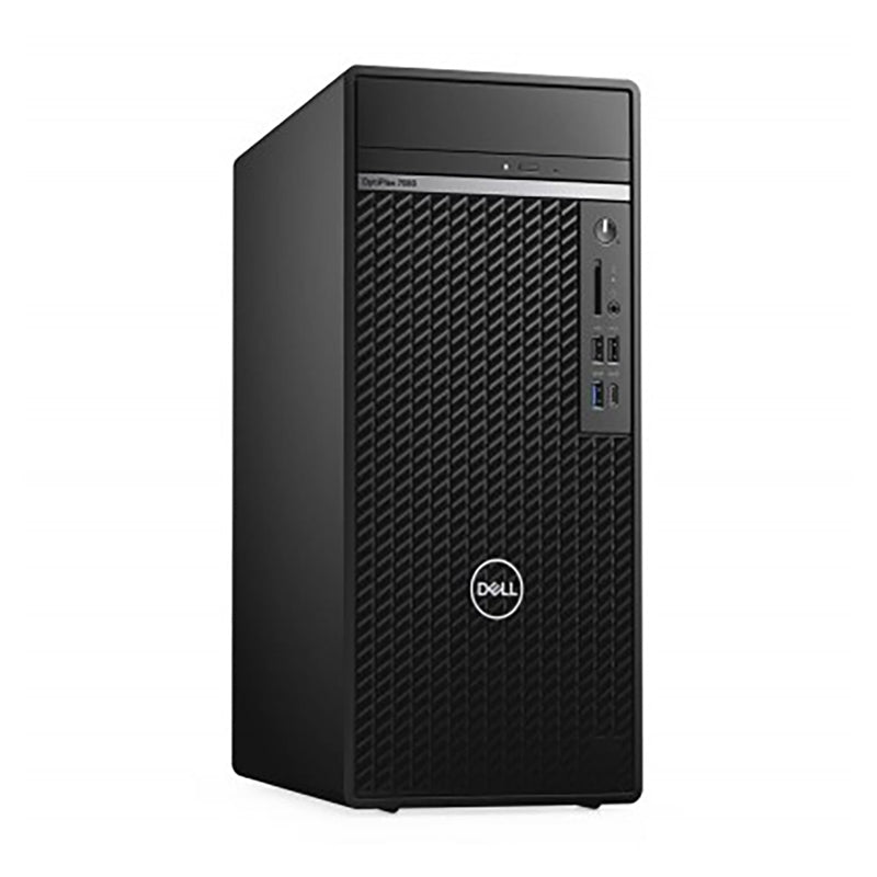 Dell OptiPlex 7090 tower desktop computer, black.