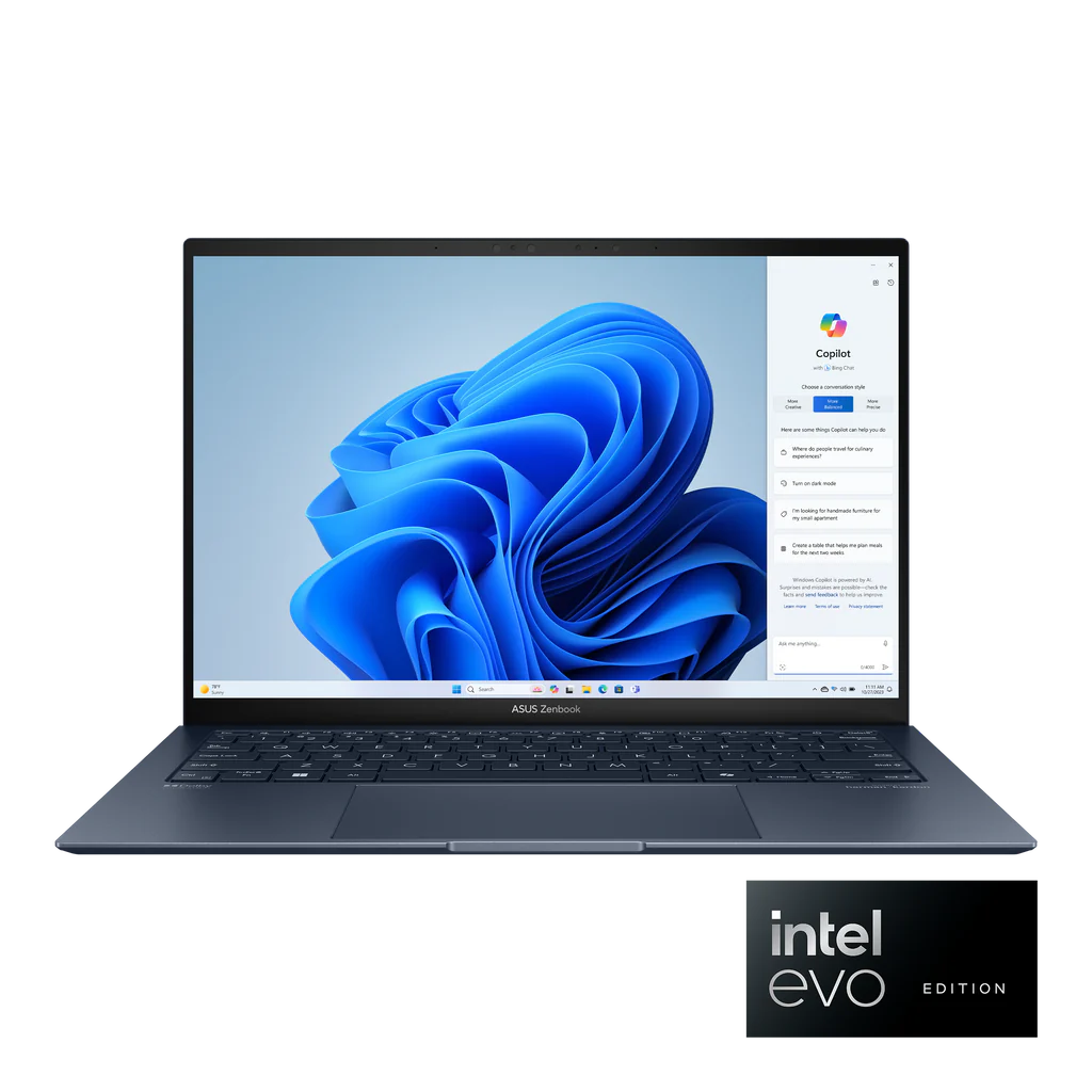 ASUS Zenbook S 13 OLED UX5304MA -NQ040W Intel Core Ulta 7-155U 16GB RAM 1TB SSD Shared Laptop