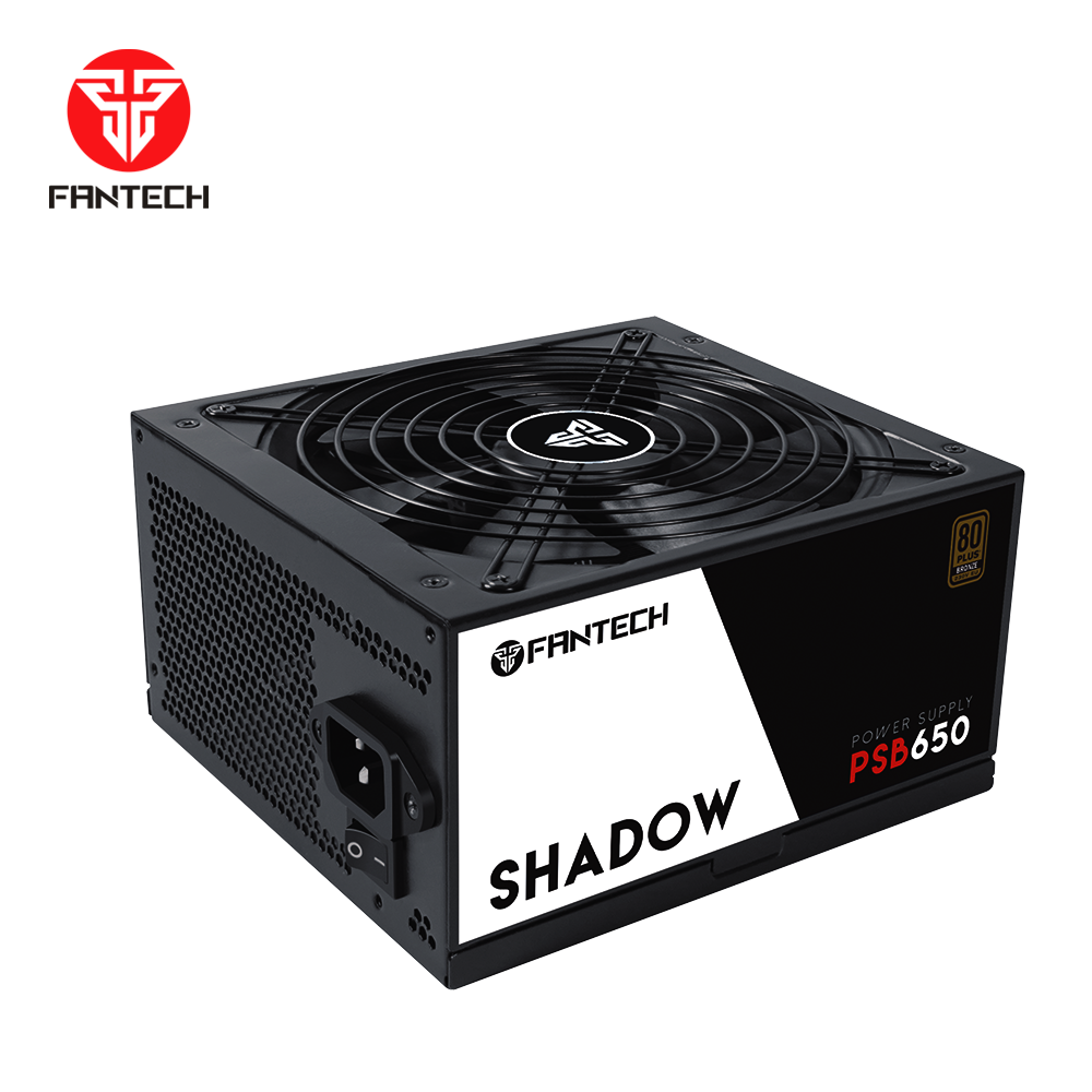 FANTECH PSB650M SHADOW 80 PLUS BRONZE  POWER SUPPLY
