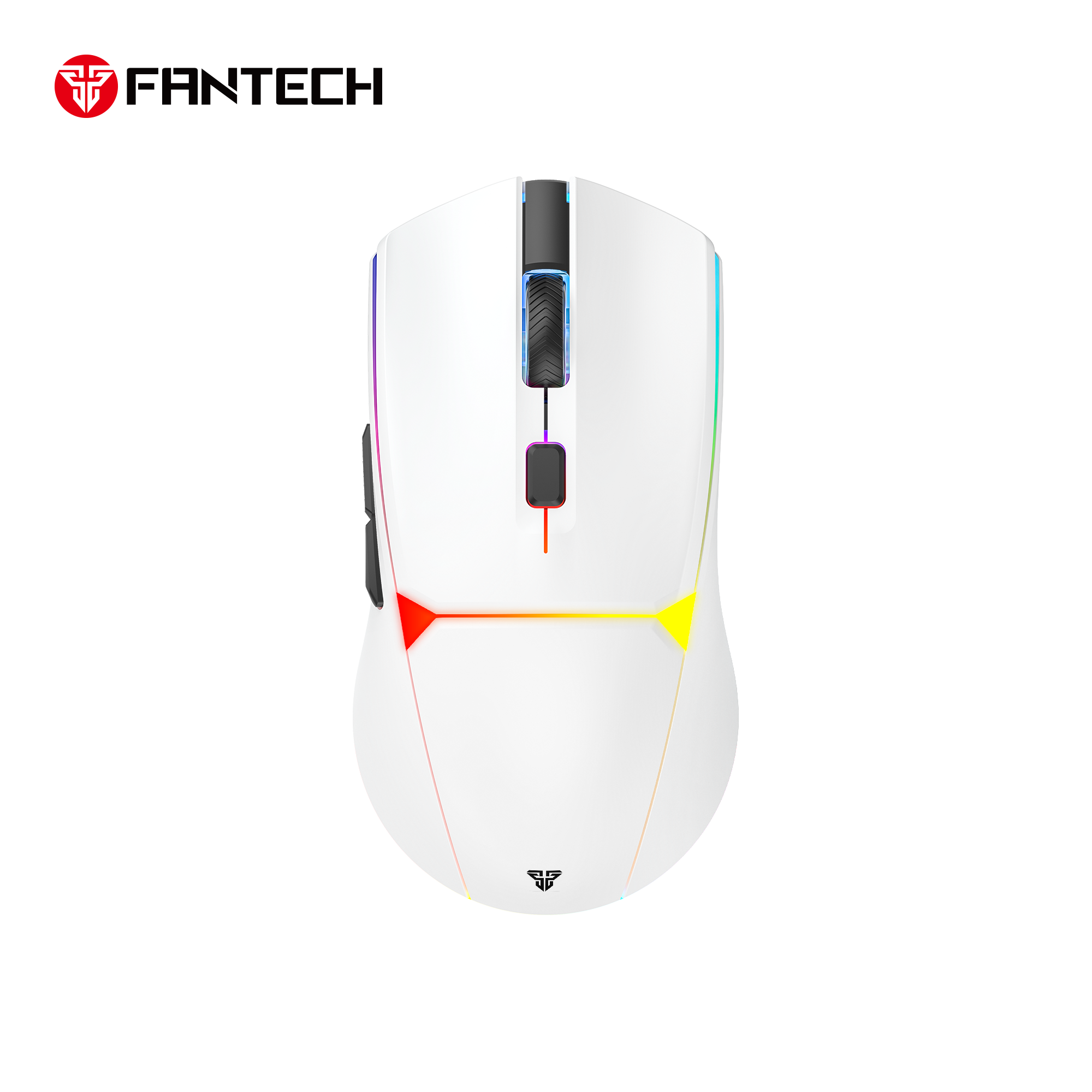 FANTECH WG7V2 CRYPTO II Wireless Gaming Mouse White - Black