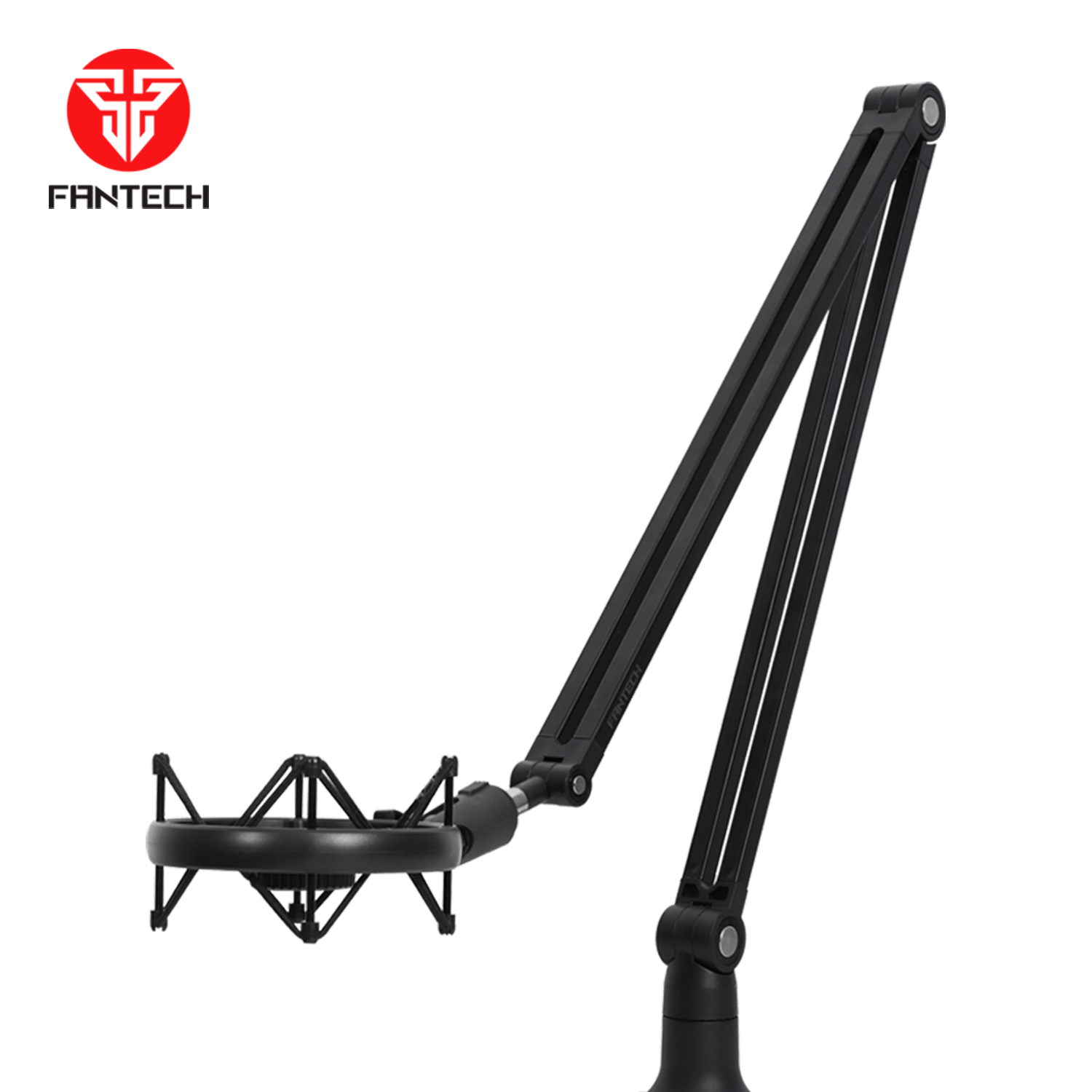 Fantech AC902S microphone stand boom arm, black, adjustable.