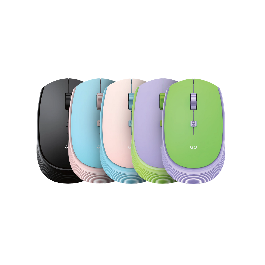 Fantech GO W607 wireless mouse, multiple colors.