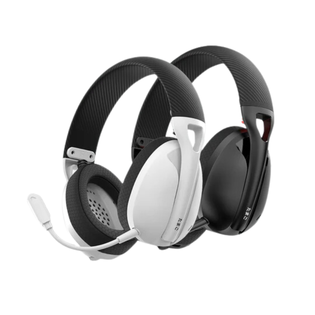 Fantech Tamago WHG01 wireless gaming headset, black and white.