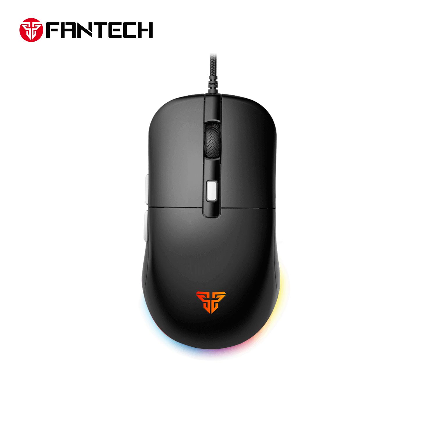 Fantech VX9S Kanata S wired RGB gaming mouse, black.

