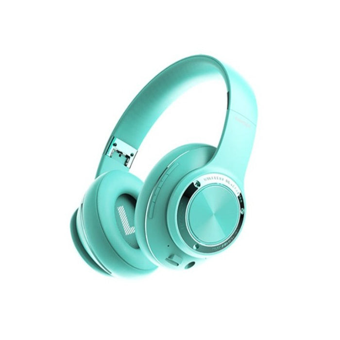 Fantech WH01 Mint Edition stereo Bluetooth wireless gaming headphones.
