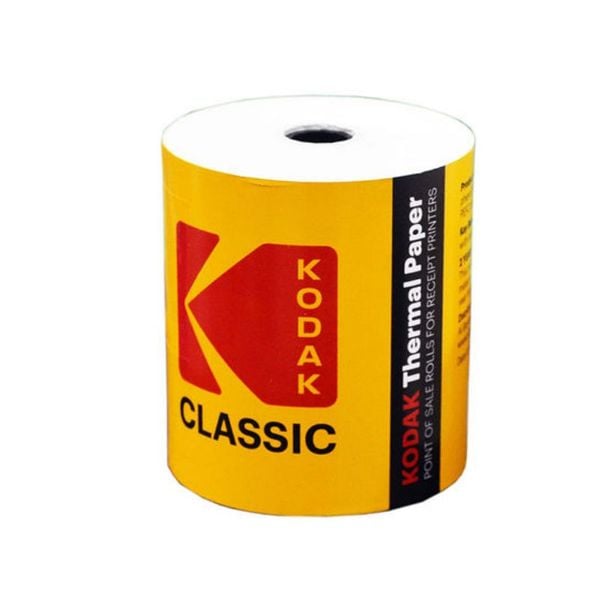 Kodak Classic Thermal Paper, point of sale rolls for receipt printers.