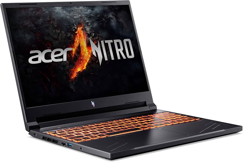 Acer Nitro V 16 AI  Amd R5-240H 16GB RAM 512GB SSD NVIDIA GeForce RTX 5050 Laptop