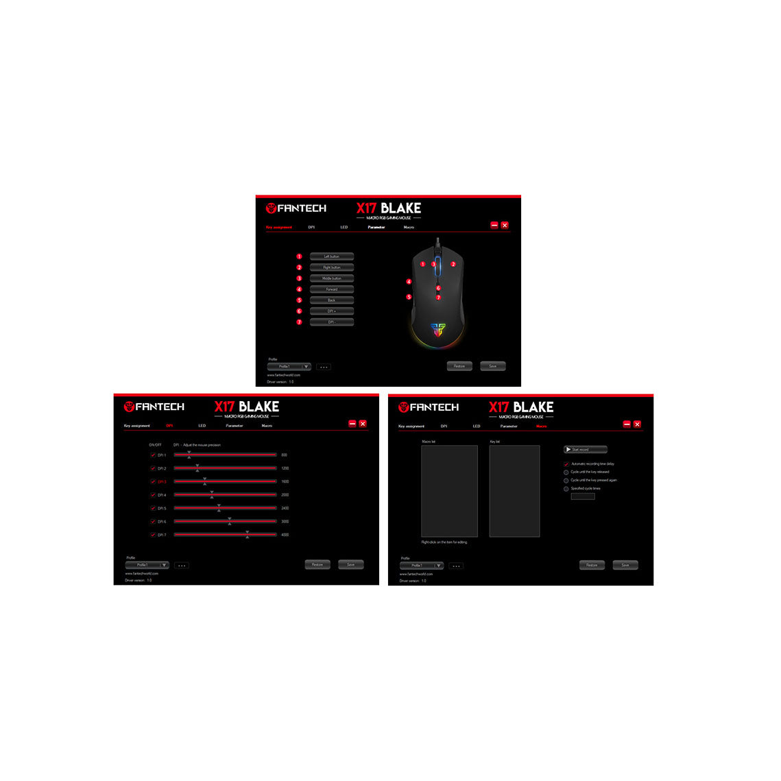 Fantech BLAKE X17